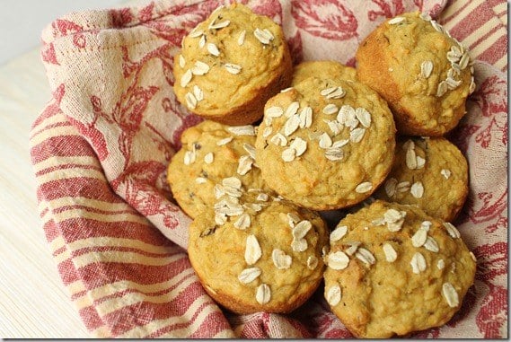 Pineapple Carrot Cake Muffins