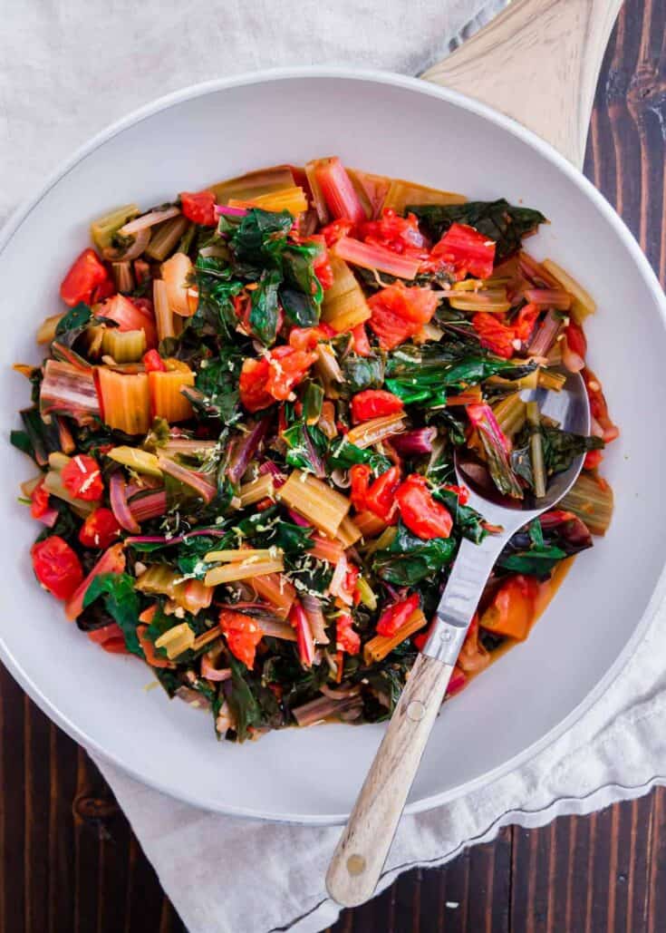 Simple Sauteed Swiss Chard An Easy Swiss Chard Recipe