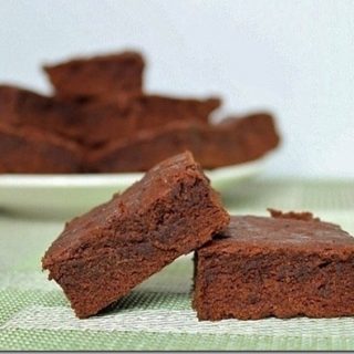 Classic Fudgy Salted Brownies