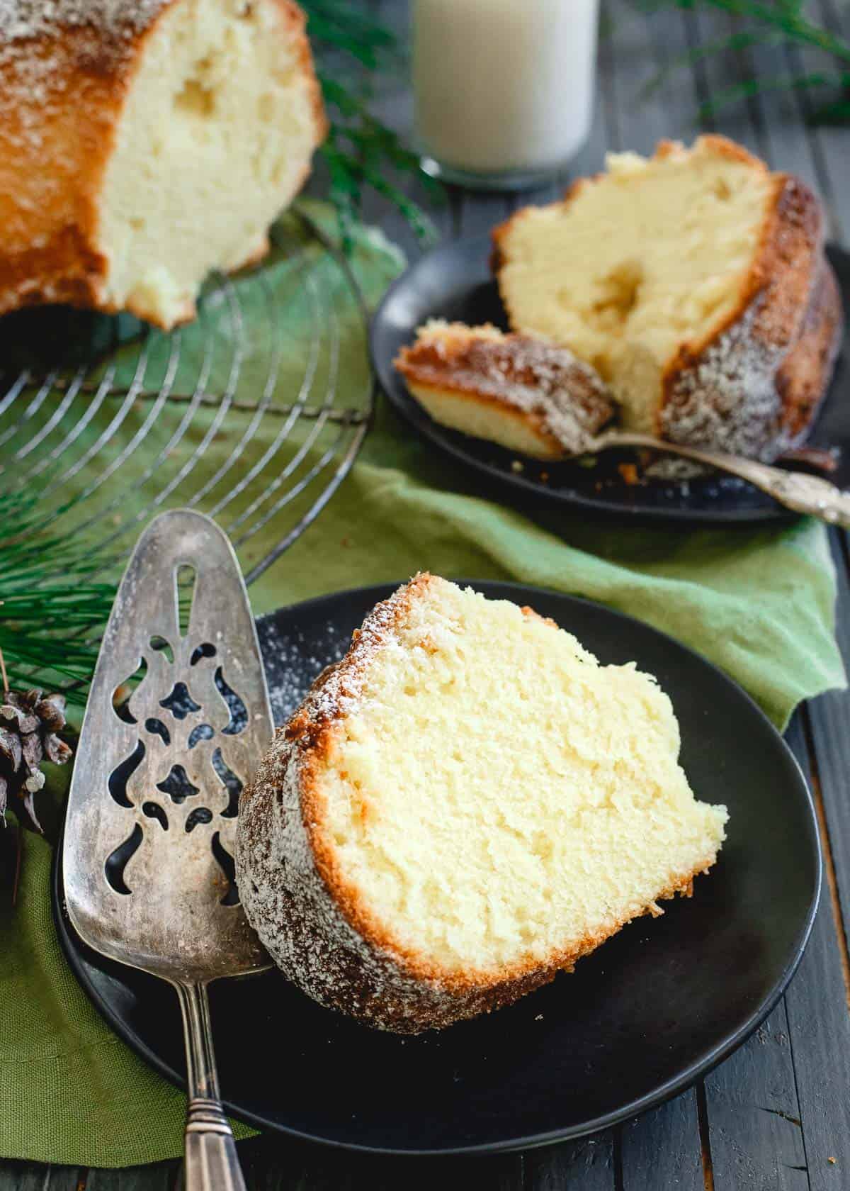 This apricot brandy pound cake comes together in minutes in your mixer but explodes with flavors in the moist, dense bundt cake. Make it this holiday season!