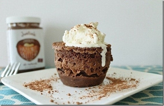 Chocolate Hazelnut Mug Cake