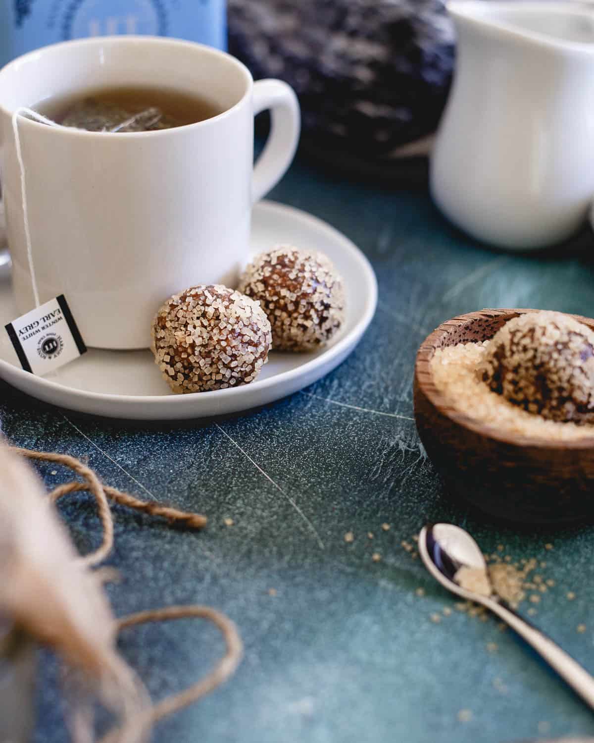 These sugar plum balls are a healthier version than the usual classic but still filled with all the holiday flavors you love.