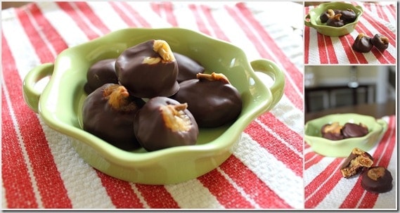 Chocolate covered figs