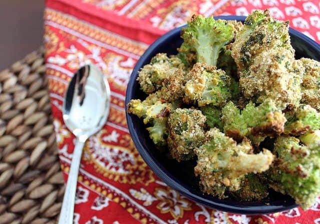 Try broccoflower roasted with curry spices in a crunchy breadcrumb coating.