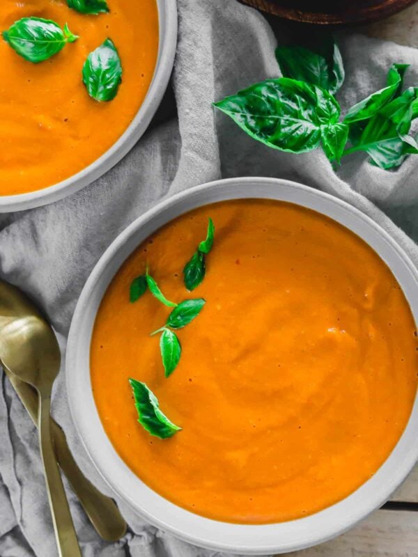 Roasted tomato soup.