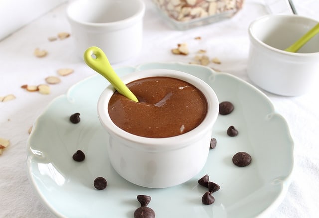 Chocolate coconut almond butter dip