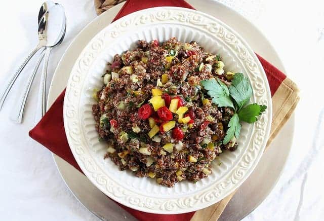 Cranberry quinoa salad