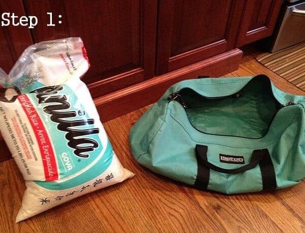 How to make a workout sandbag