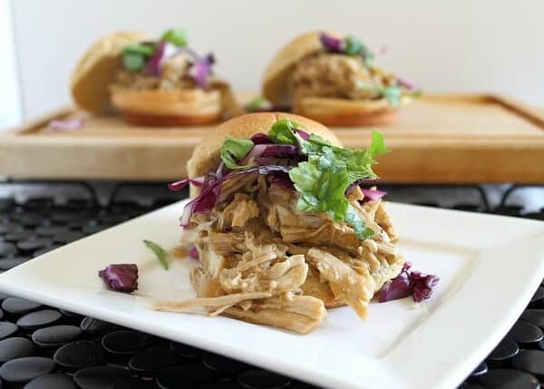 Mexican pulled pork sliders