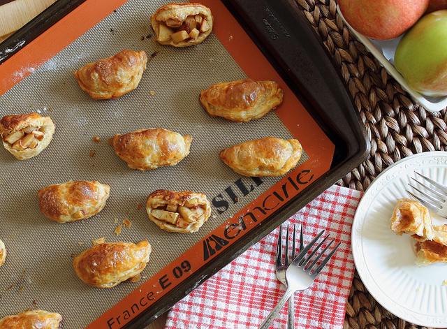 Puff pastry apple hand pies