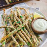 Crispy baked asparagus fries.