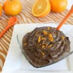 Chocolate orange raw pudding