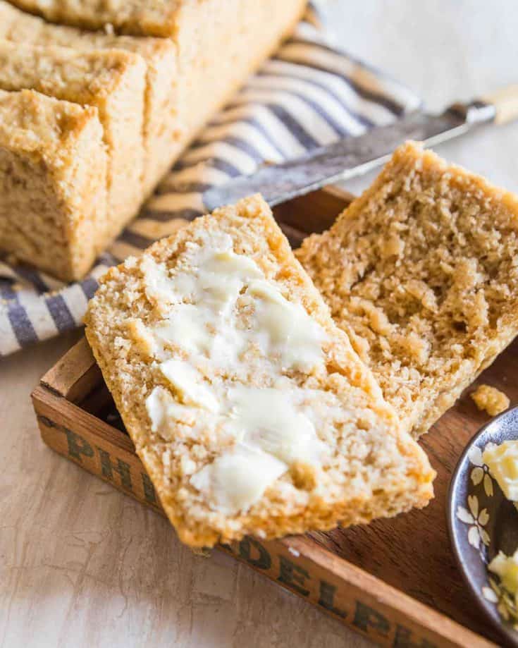 Easy NoKnead Oat Bread Running to the Kitchen®