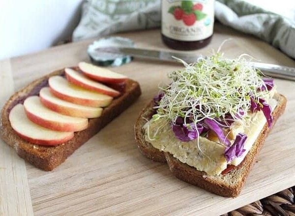 Tempeh sandwich