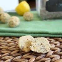 coconut lemon chia balls