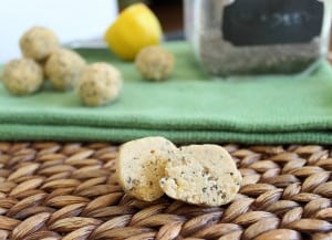 coconut lemon chia balls