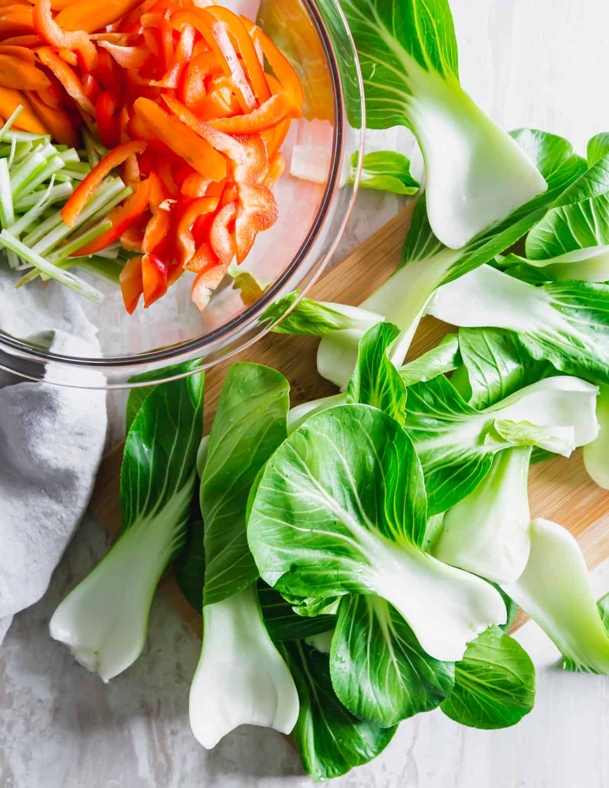 baby bok choy salad ingredients 