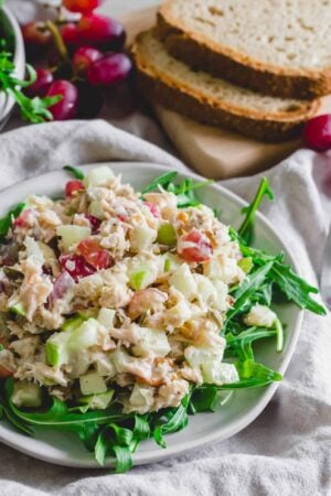 Tuna Waldorf Salad.