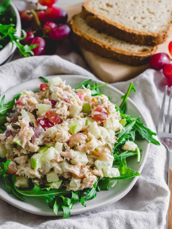 Tuna Waldorf Salad.