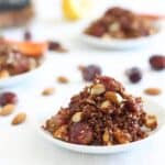 Lemon quinoa.