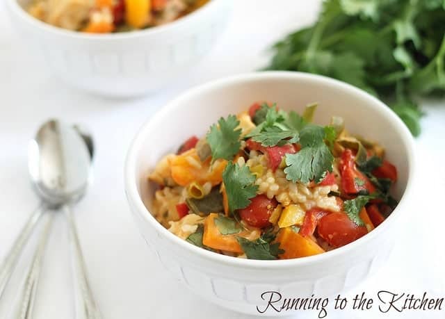 A simple easy chicken red curry dish made in less time than it takes to get takeout. A simple easy chicken red curry dish made in less time than it takes to get takeout.