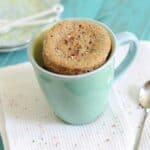 Cake batter mug cake