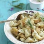 Lemon lavender potato salad