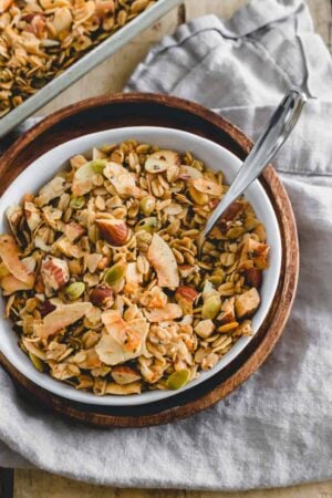 Coconut almond granola