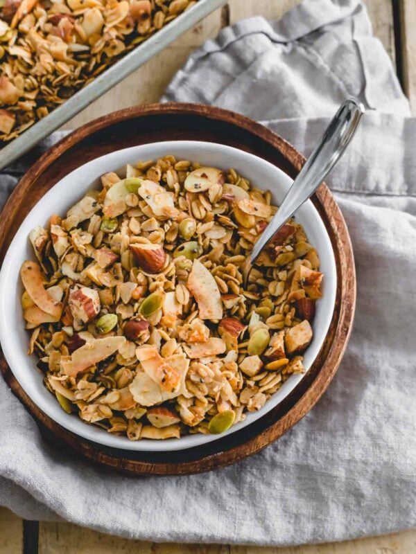 Coconut almond granola