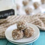Coconut nut balls.