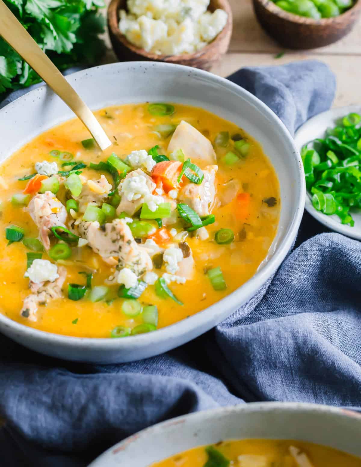 How to make buffalo chicken soup that tastes just like buffalo chicken wings.