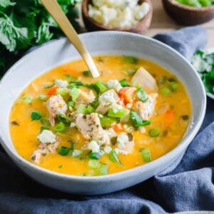 Buffalo chicken soup