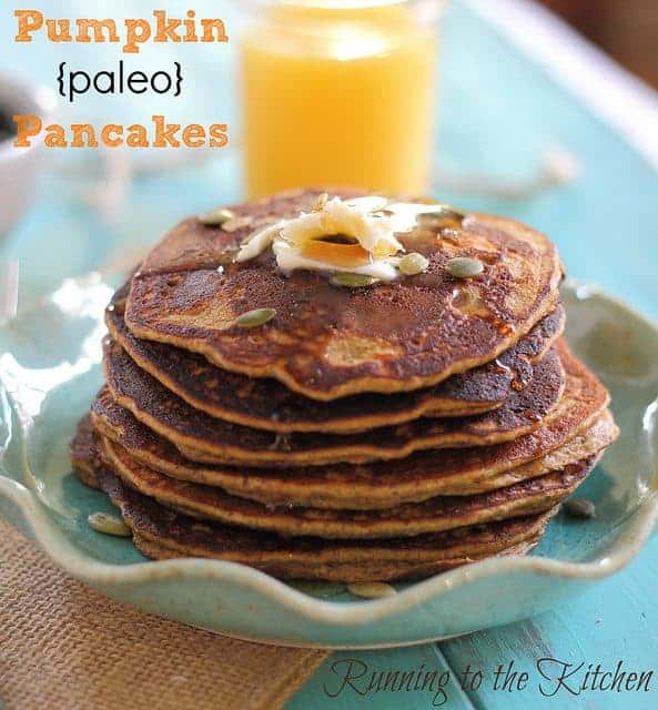 Pumpkin Paleo Pancakes
