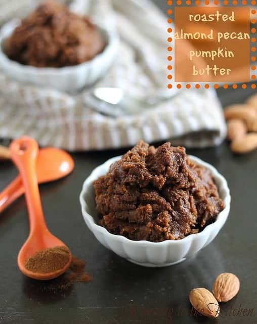 Roasted almond pecan pumpkin butter