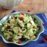shaved brussels sprouts fruit salad