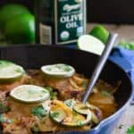 Sriracha lime chicken skillet.
