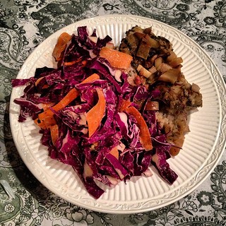  cabbage and carrot salad