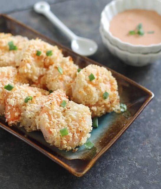 Baked bang bang shrimp