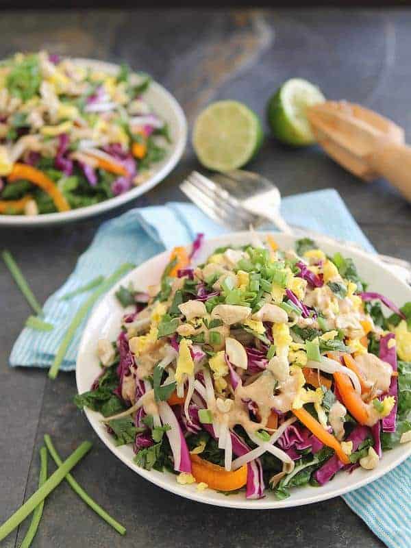 Pad thai salad.