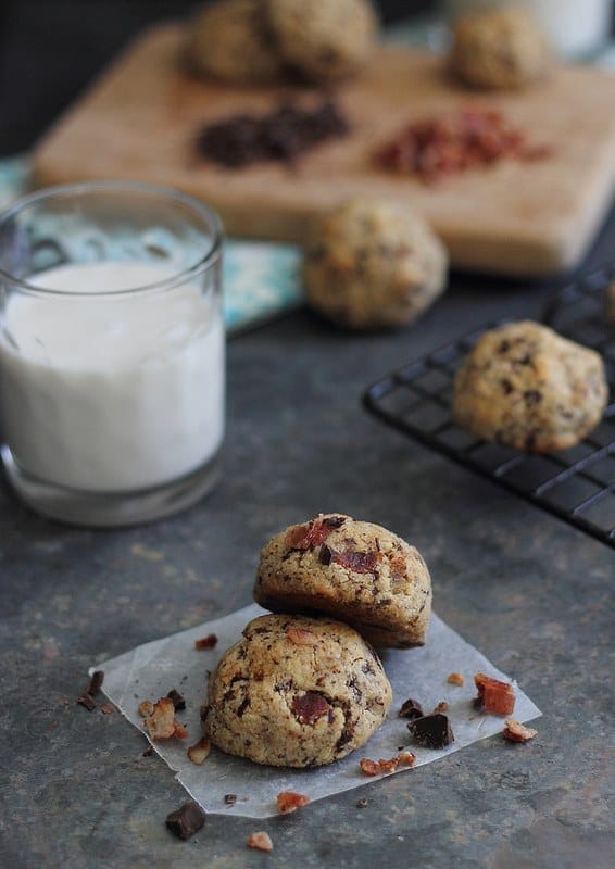 Bacon chocolate chip cookies