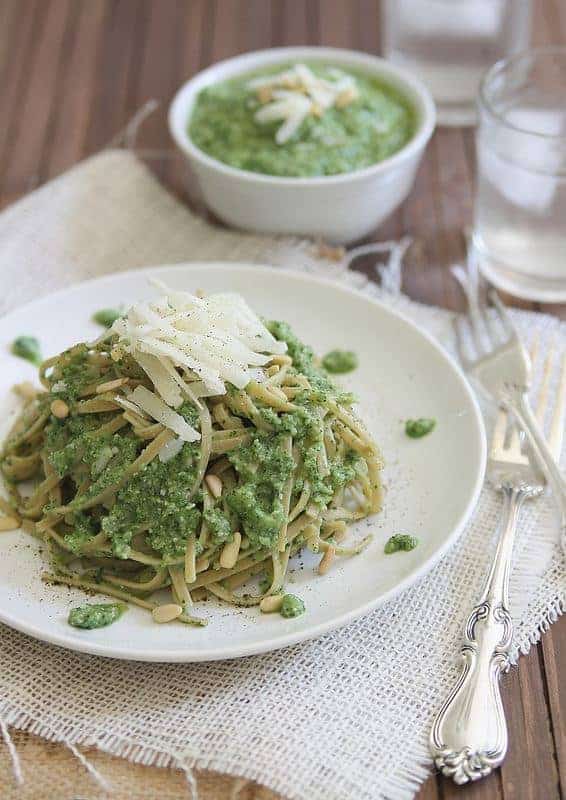 Zucchini Pesto | runningtothekitchen.com