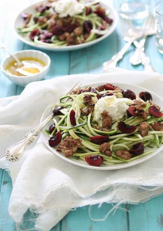 Zucchini pasta