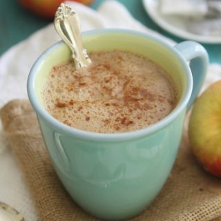 Apple Cinnamon Tea Latte