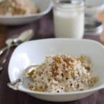 Apple Nut Porridge | runningtothekitchen.com