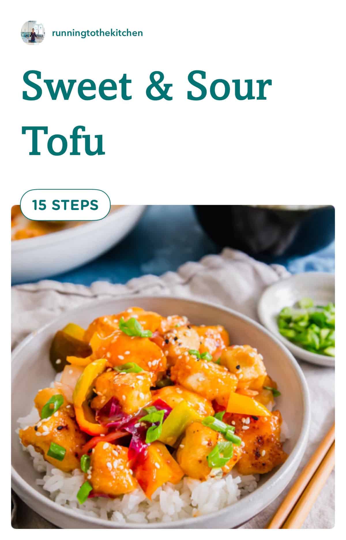 Make sweet and sour tofu easily at home in these simple steps.