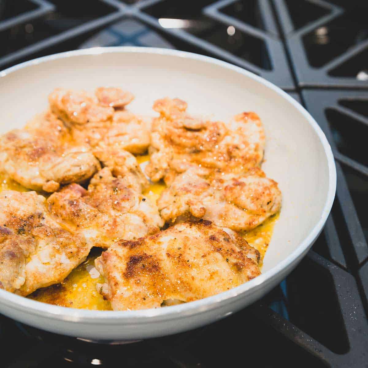This easy cream cheese sauce chicken recipe is made in one skillet in just 20 minutes.