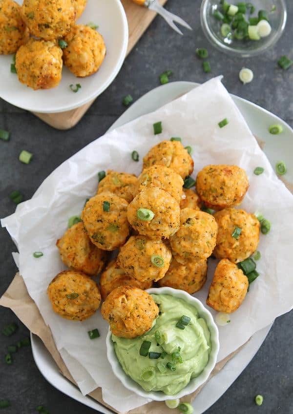 If there could be a perfect football food, these buffalo chicken cheddar bites would be it. Although, no need to like football to enjoy them.