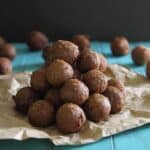 Chocolate Pumpkin Donut Holes.