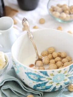 Homemade Cereal Puffs