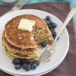 Meyer Lemon Quinoa Pancakes.